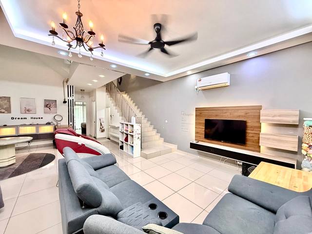 Setia Eco Cascadia (Aspen) - Three Storey Terrace / Full Renovated in Superb Condition / 24hr G&G