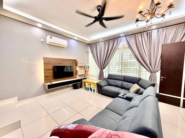 Setia Eco Cascadia (Aspen) - Three Storey Terrace / Full Renovated in Superb Condition / 24hr G&G - Thumbnail 2