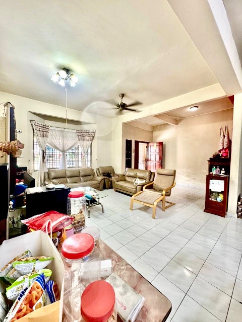 Bandar Seri Alam (Flora Heights) - Double Storey Terrace / Corner Lot with 28ft Land / Kitchen Extension - Thumbnail 1