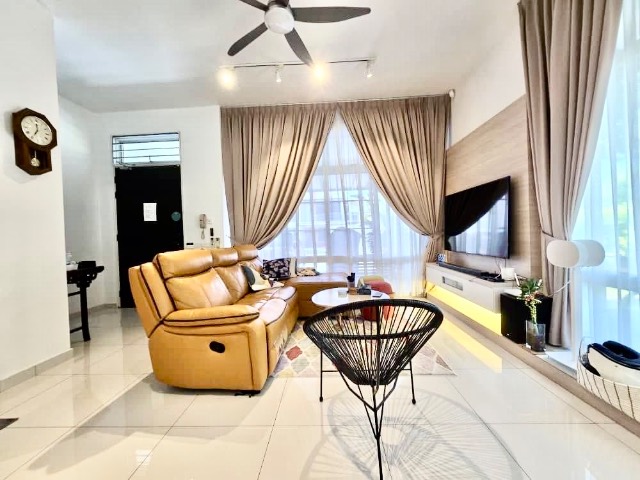 Setia Eco Cascadia (Aurora) - Double Storey Terrace Corner / Fully Renovated with Furnishings / Gated & Guarded - Thumbnail 5